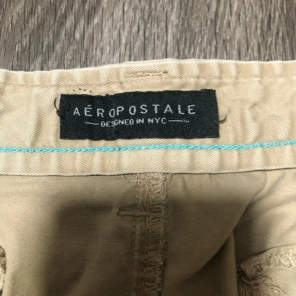 Aeropostale Tan Cargo Shorts